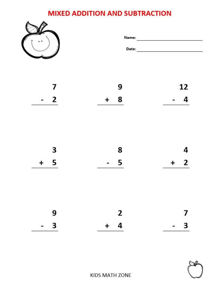 Addition 3rd Grade Math Worksheets Pdf