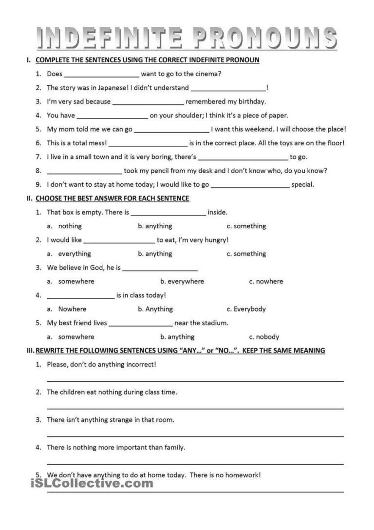 5th Grade Nouns Worksheet For Grade 5