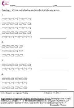 3rd Grade Common Core Math Worksheets