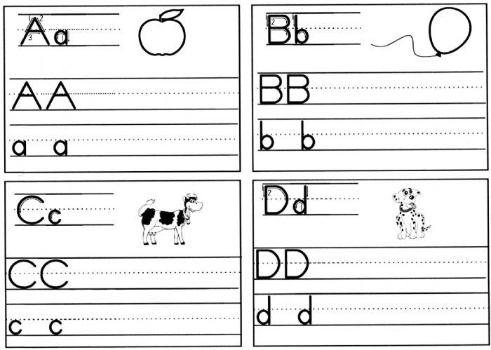 First Grade Handwriting Worksheets Free Printable