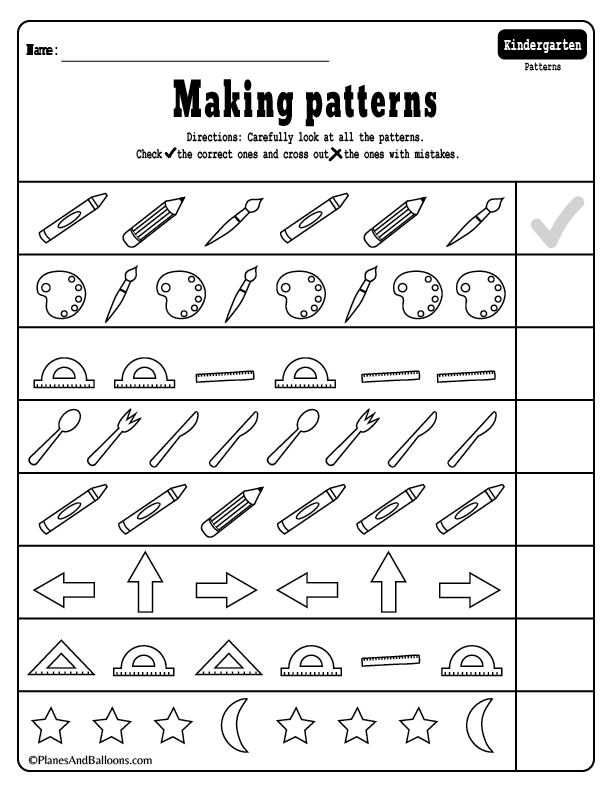 Kindergarten Math Worksheets Free Pdf