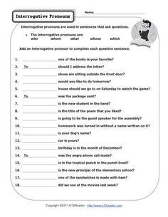 Demonstrative Pronouns Worksheets For Grade 2