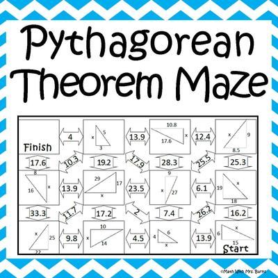 Special Right Triangles Maze Worksheet Answers