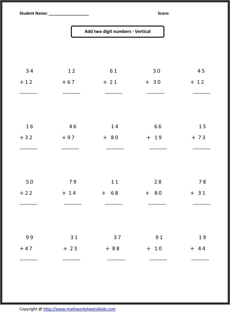 2nd Grade Fractions Worksheets Grade 2