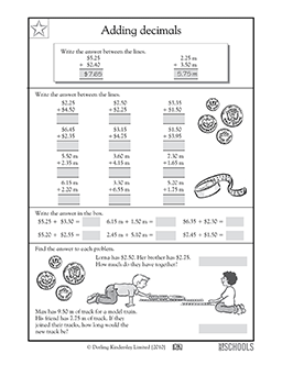 Math Worksheets For 4th Graders