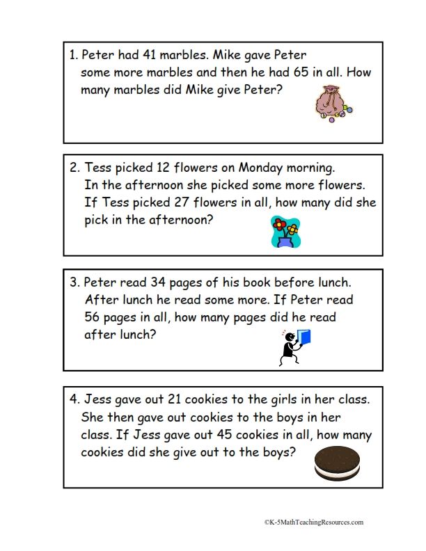 Grade 2 Multiplication Word Problems With Answers