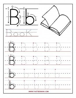 Tracing Letters Coloring Pages