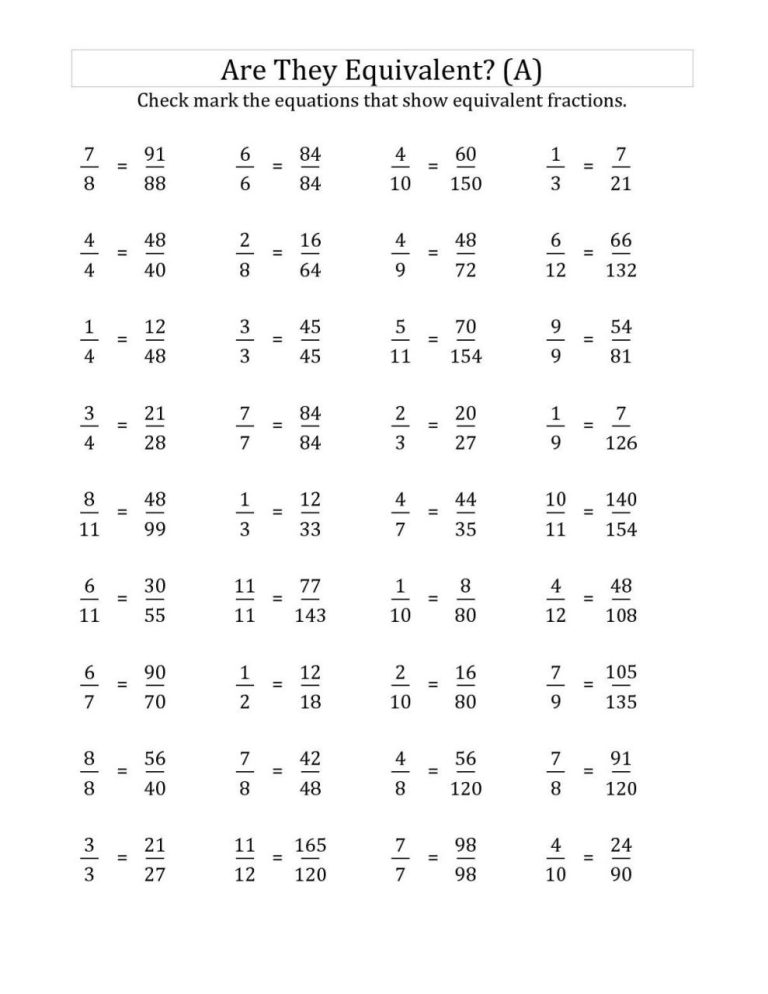 Multiplication Worksheets Grade 6 With Answers