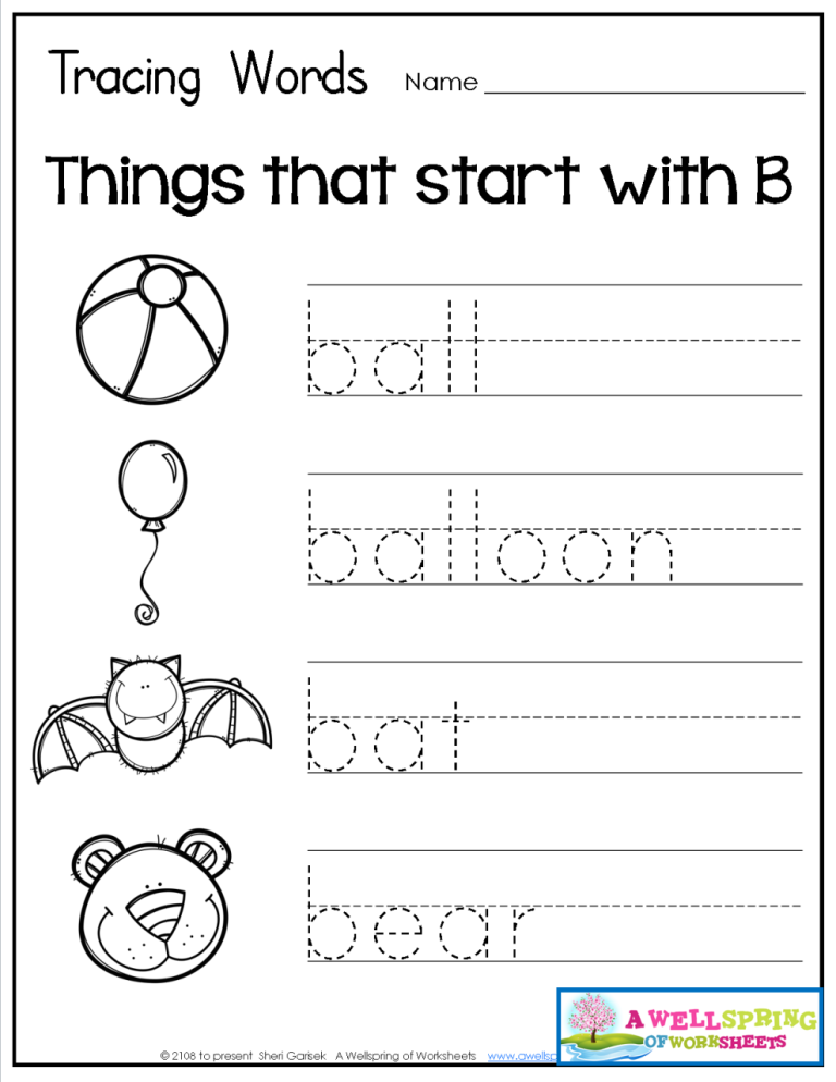 Beginner Tracing Letters For Kids