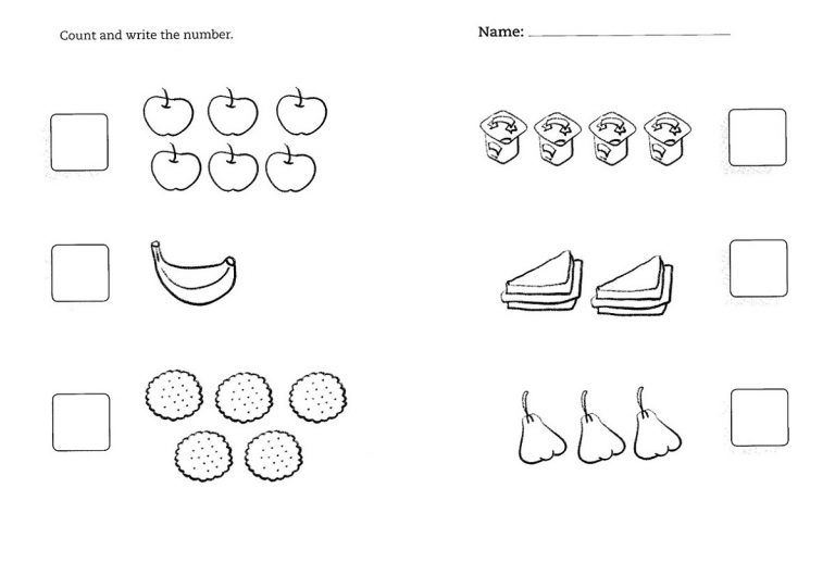 Preschool Worksheets Age 3 Pdf