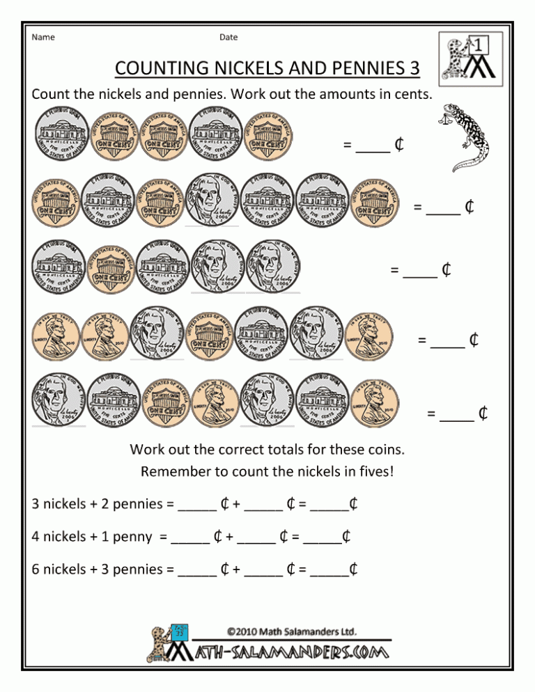 Rounding Money Worksheets Pdf